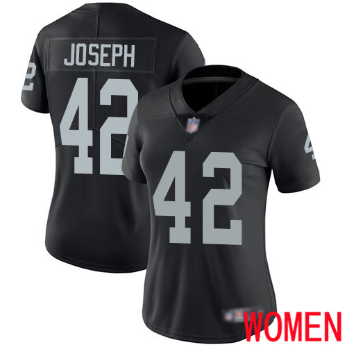 Oakland Raiders Limited Black Women Karl Joseph Home Jersey NFL Football #42 Vapor Untouchable Jersey